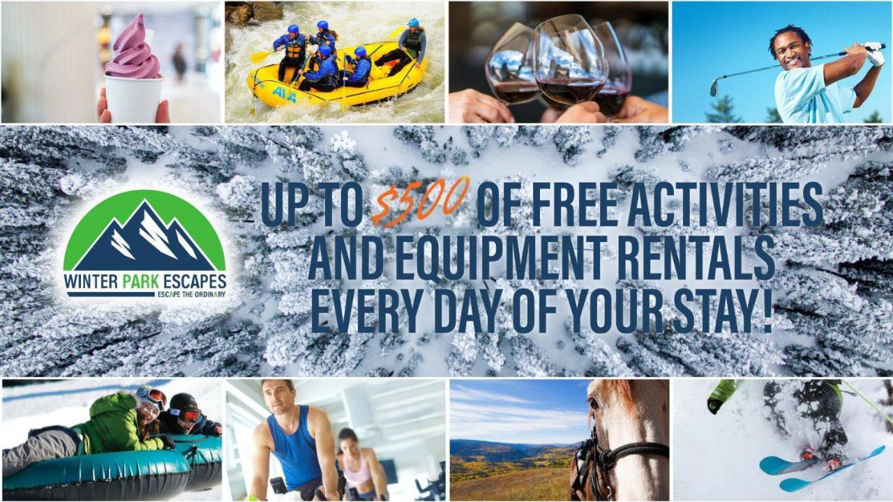 Ski In Out Luxury Penthouse #1706 With Hot Tub & Great Views - 500 Dollars Of Free Activities And Equipment Rentals Daily Winter Park Exterior foto
